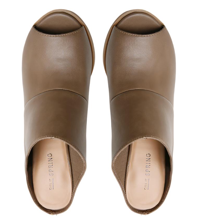 Call It Spring - Galerassi Mule - Taupe