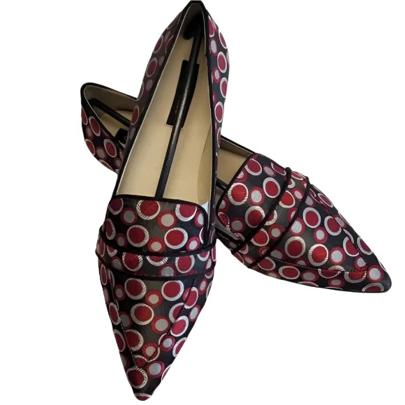Dollhouse Shoes Liz Red/Black