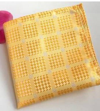 Honey Silk Pocket Square